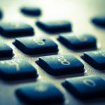 a close-up of a calculator