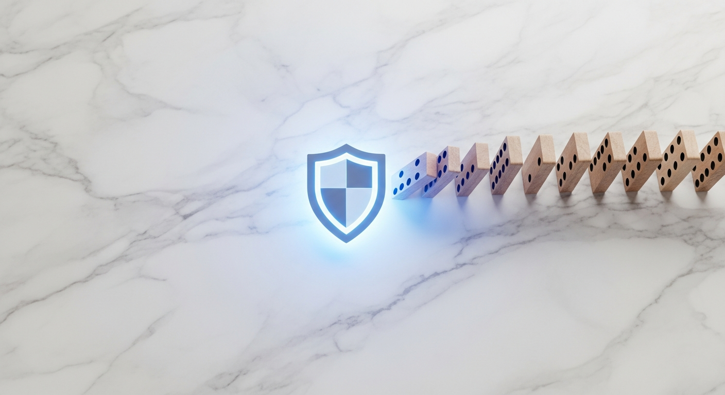 AI algorithms analyzing financial data for risk assessment, depicting enhanced security and compliance.