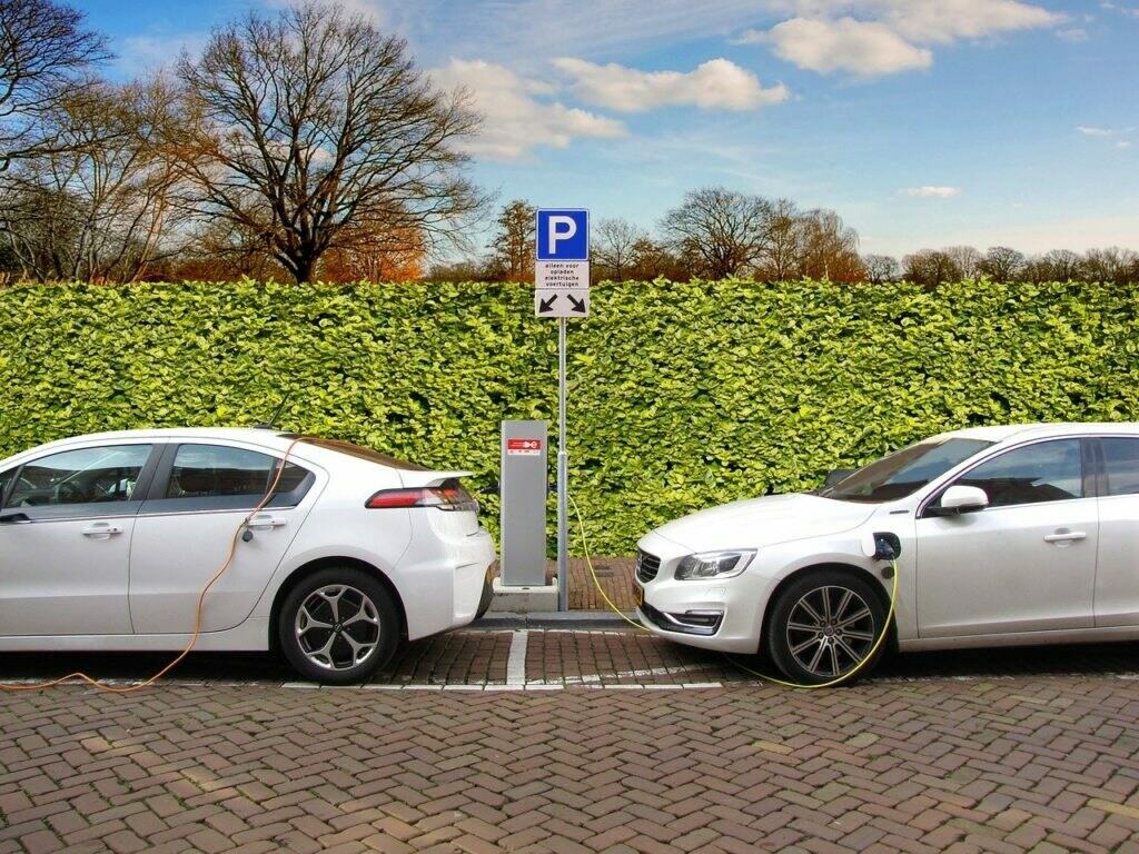 cars parked in a parking lot