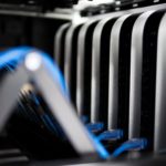 a close-up of a computer keyboard