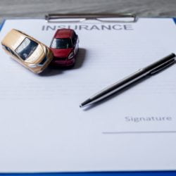 a car on a paper