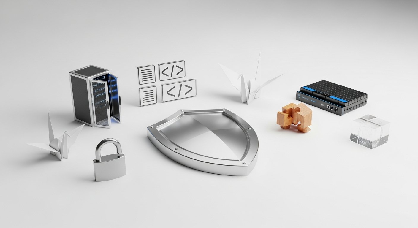 Diagram illustrating the foundational tiers of enterprise defense against malware extortion, including identity verification and endpoint security