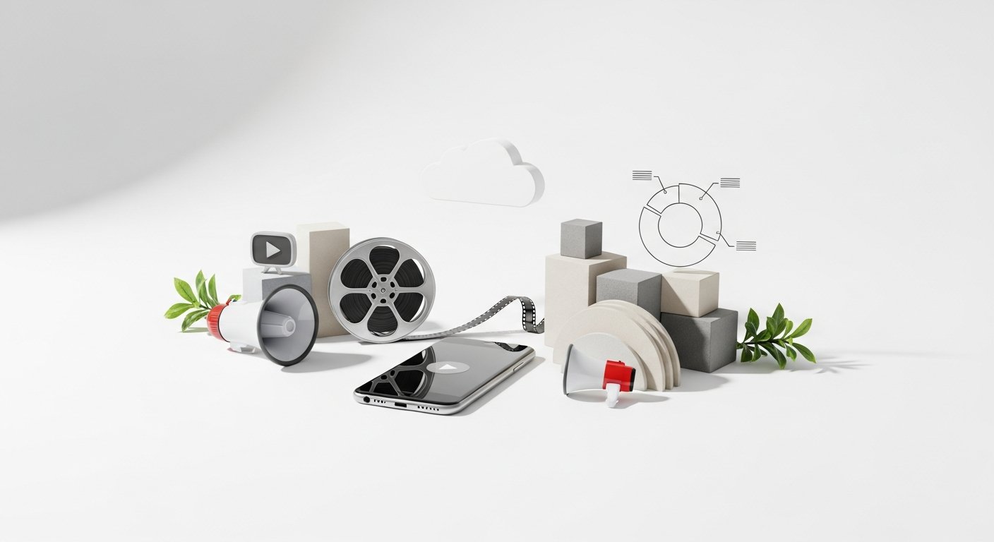 types of formats dominating the attention economy including short-form and live streams