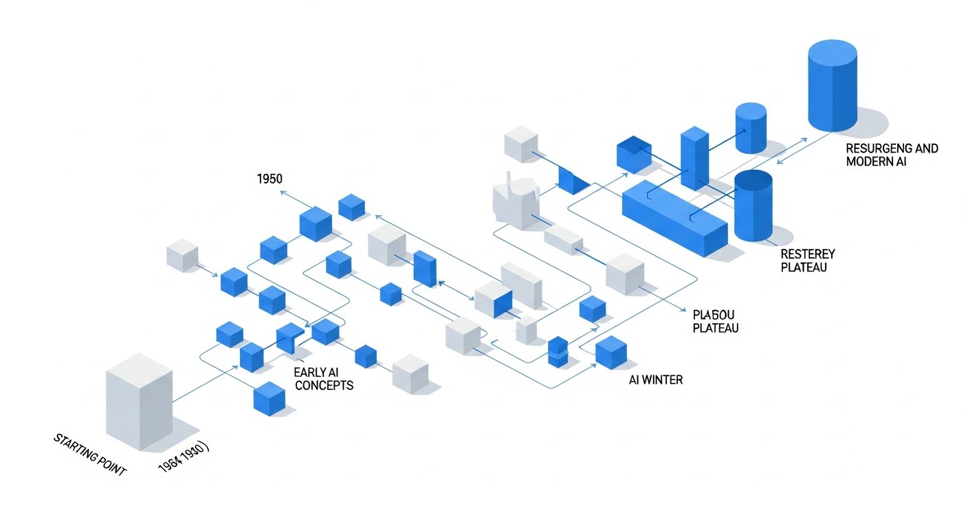 history of artificial intelligence - infographic 4 illustration