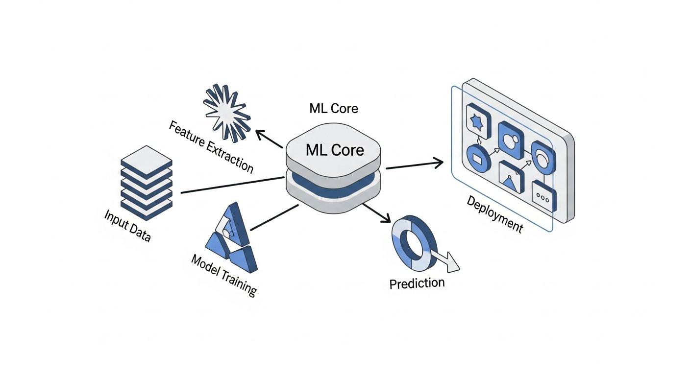 what is machine learning - infographic 4 illustration